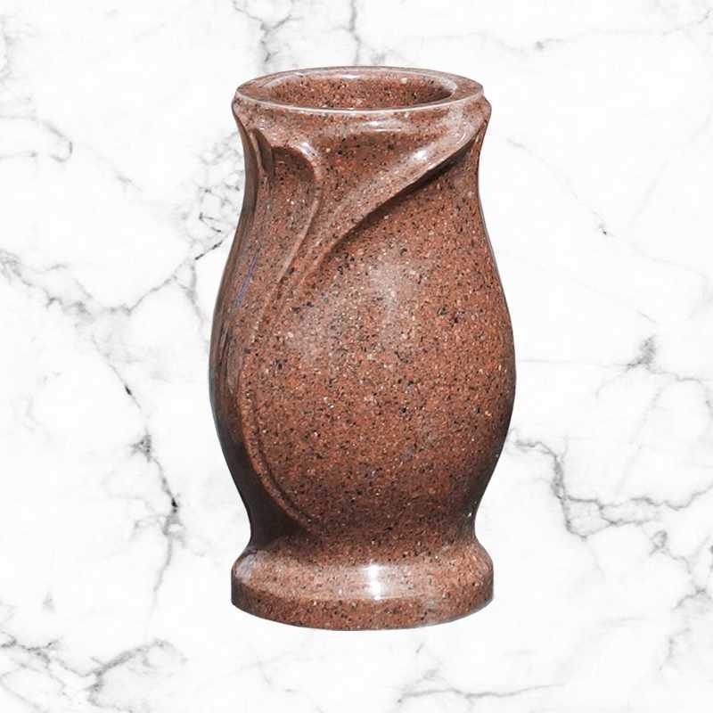 Wazon cmentarny na grób brązowy