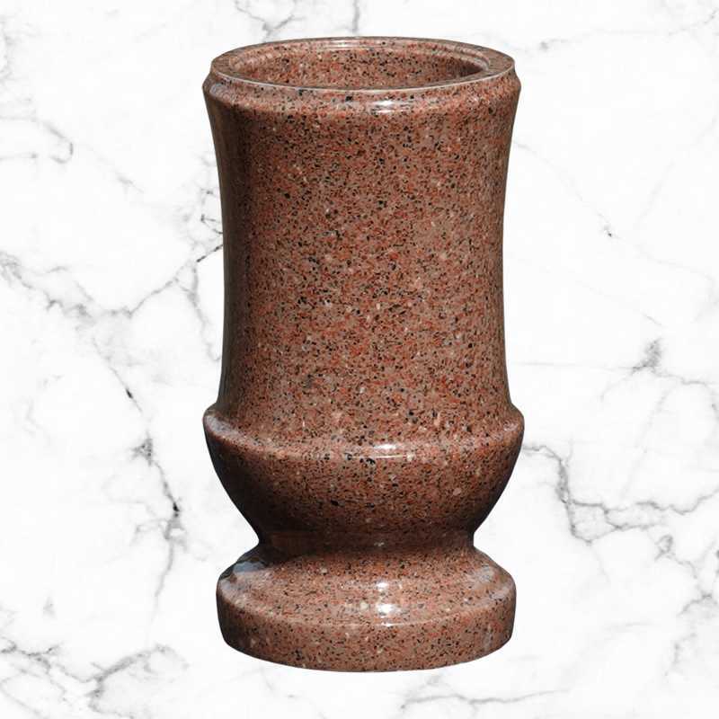 Wazon nagrobkowy W2 brązowy na cmentarz