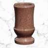 Wazon nagrobkowy W2 brązowy na cmentarz