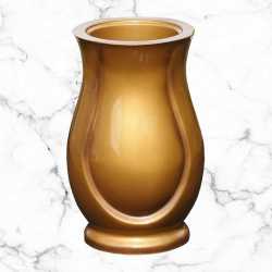 Wazon nagrobkowy W5 złoty na cmentarz