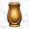 Wazon nagrobkowy W5 złoty na cmentarz